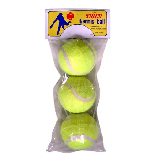 Logo personnalisé de balle de tennis de chauve-souris de cricket d'animal de compagnie de chien bon marché en gros