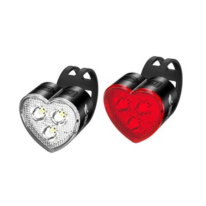SMILING SHARK ไฟหน้าจักรยาน LED แบบชาร์จไฟได้ความสว่างสูงไฟท้ายสำหรับขี่กลางคืน - Product Image 3