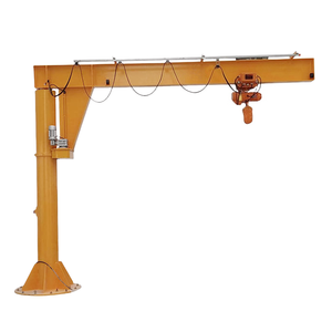 Piédestal de plancher orientant la grue de potence de pilier de 1 tonne avec la grue électrique - Product Image 1