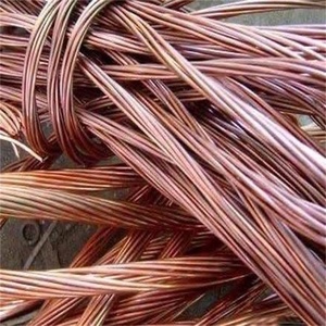 Alambre de chatarra de cobre de 99% pureza de alta calidad Fábrica de China con servicios de procesamiento - Product Image 1