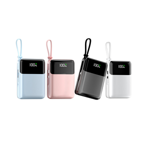 เครื่องชาร์จพกพา, พาวเวอร์แบงค์ชาร์จเร็ว 22.5W, ความจุ 20000mAh ปลอดภัยสำหรับการเดินทาง, สาย USB-C ในตัว พร้อมหน้าจอ LED แสดงสถานะแบตเตอรี่ - Product Image 6