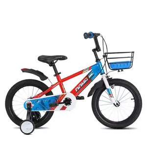 Vélo pour enfants de 14 pouces avec siège de pédale ordinaire à vitesse unique pour les enfants de 8 ans comprend une remorque à vélo-Promu à un prix