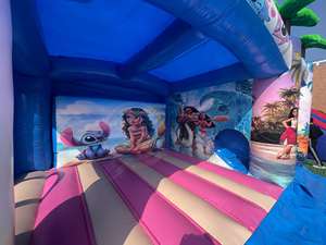 Combo de piscina hinchable gigante Moana <span class=keywords><strong>Casa</strong></span> de rebote comercial PVC gorila duradero personalizado patio de recreo al aire libre niños adultos - Product Image 6