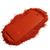 Peinture en poudre thermodurcissable rouge personnalisable brillante/mate pour bateaux, meubles, revêtement plastique – Vente en gros directe usine