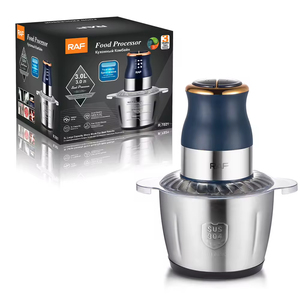 Hot Sell Multifunctional Food Processor <b>Grinder</b> Food Vegetable Chopper Baby Food 4 Blades Kitchen <b>Meat</b> Cutter - Product Image 5