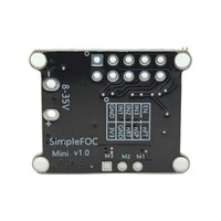 Placa de Desarrollo de Motor sin Escobillas DC SimpleFOCMini, Controlador de Control FOC, Algoritmo de Control SVPWM