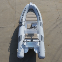 Bateau pneumatique semi-rigide 16 pieds RIB 480 ORCA/Hypalon avec coque en fibre de verre