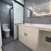 Maisons clés en main, modulaires, préfabriquées, détachables, hôtel, appartement, conteneur portable, mobile, étanche, aménagement personnalisé