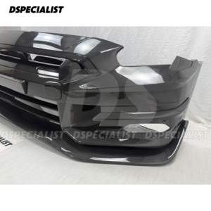 Pare-chocs avant en fibre de carbone sèche de style TOP <span class=keywords><strong>Secret</strong></span> MY24 pour Nissan R35 GTR BODY KIT - Product Image 3