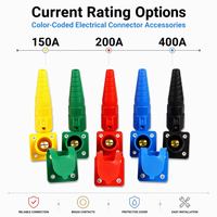 Connecteur Cam Lok étanche IP44, 600V, haute intensité, isolation en nylon, pour générateur extérieur et boîte d'alimentation temporaire