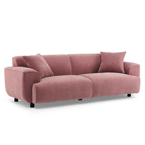 Juego de Sofás de Lujo Personalizados Furnistyle, Muebles de Sala de Estar Modernos, Futón Plegable de Terciopelo y Cuero - Product Image 4
