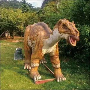 Attrazione del parco a tema Interacrive forma animata attrezzatura per dinosauri per il parco