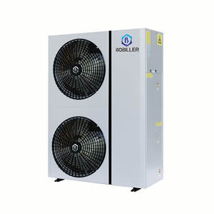 Chauffe-eau à <span class=keywords><strong>pompe</strong></span> à <span class=keywords><strong>chaleur</strong></span> à onduleur unique 20KW 30KW R32 R410A énergie de l'air chauffage intérieur eau chaude chauffe-eau triplex réservoirs - Product Image 3