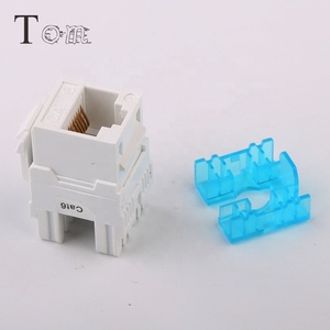 TOM-KJ-23-C6 Cat6 Module de <span class=keywords><strong>L</strong></span>'information LSA IDC Prise Trapézoïdale - Product Image 4