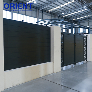 Panel <span class=keywords><strong>de</strong></span> Cerca Ornamental <span class=keywords><strong>de</strong></span> Hierro Forjado y Acero, Diseño Nuevo 2026, Precios al por Mayor, Cerca Metálica <span class=keywords><strong>de</strong></span> Aluminio - Product Image 3