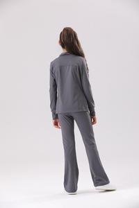 Vêtements de danse d'entraînement de ballet de haute qualité Top et pantalon chauds et populaires chauffants et élégants pour les danseurs - Product Image 5