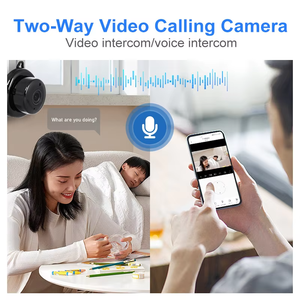 1080P Mini CCTV Camera xách tay HD an ninh mạng máy ảnh IR tầm nhìn ban đêm nhà thông minh cửa người xem giám sát IP Camera - Product Image 3