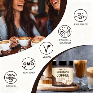 Wholesale OEM Mushroom 10 in 1 6 in 1 Colombian <strong>Coffee</strong> Blend <strong>Liberica</strong> Mushroom <strong>Coffee</strong> - Product Image 2