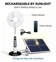 Kipas Angin Tenaga Surya Portabel Outdoor Pilihan Pelanggan, Kipas Angin Listrik USB Mini Tenaga Surya Komersial, Kipas Angin Surya Berdiri Terbaru untuk Rumah Tangga