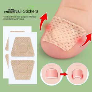 Patch anti-usure respirant pour ongles, correcteur orthopédique de la rainure des ongles, coussinet orthopédique pour orteils, emballage personnalisé, marque privée, vente en gros - Product Image 1