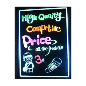 Новое изобретение, 2024, лучшие высокотехнологичные продукты с регулируемой яркостью, Светодиодная доска для письменного меню, светодиодная цветная панель с дисплеем, световая пластина, стеклянная основа - Product Image 3