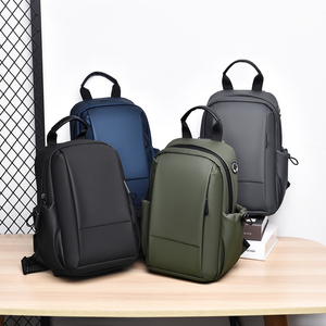 Sac de Poitrine Décontracté Haut de Gamme pour Hommes, Sac à Bandoulière Léger Tendance, Sac Messager de Voyage et de Bureau à la Mode - Product Image 2