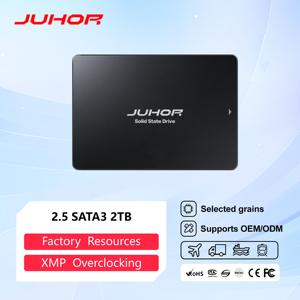 Novo SSD Externo Portátil JUHOR SATA III 2.5" 2TB em Metal com Garantia de 3 Anos e Velocidade de Leitura de 401-500MB/s, Embalagem para Varejo, para Desktop e Laptop - Product Image 1