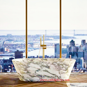 Égouttoir ovale en pierre naturelle de massage en marbre à poignée unique de luxe moderne inclus pour la salle de bain, la cuisine et la <span class=keywords><strong>villa</strong></span> de l'hôtel - Product Image 5
