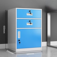 Armoire à dossiers en métal à 2 tiroirs, style moderne, nouveau style, casier de bureau en acier, meubles de maison, armoire de bureau