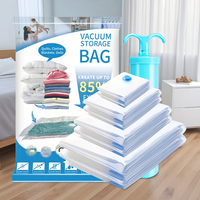 20 sacs de rangement sous vide neufs en PE+PA pour vêtements et literie avec pompe manuelle et pompe électrique
