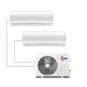 רב פיצול סוג 12000btu AC/DC על רשת היברידי מהפך מזגן