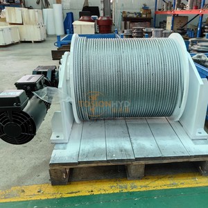 <span class=keywords><strong>Treuil</strong></span> <span class=keywords><strong>hydraulique</strong></span> personnalisé 5T, câble en acier, hauteur de levage 50m, 710W-1400W, télécommande filaire, <span class=keywords><strong>treuil</strong></span> d'ancrage <span class=keywords><strong>pour</strong></span> remorque, bateau - Product Image 1