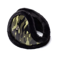 Cache-oreilles d'hiver camouflage pour hommes, doublure polaire épaisse, protection auditive coupe-vent pour l'extérieur et la conduite