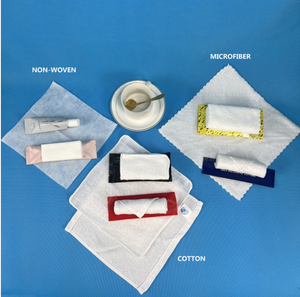 Servilleta húmeda refrescante <span class=keywords><strong>de</strong></span> diseño personalizado Toalla <span class=keywords><strong>de</strong></span> algodón <span class=keywords><strong>de</strong></span> secado rápido Envoltura individual Técnica tejida - Product Image 4