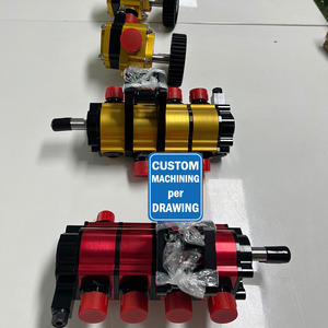 التصنيع باستخدام الحاسب الآلي مخصص السيارات تشيفي قوس الحوض الجاف أجزاء السباق المخصصة-الألومنيوم الخام 3 4 5 مراحل مضخة الحوض الجاف - Product Image 3