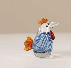 Cúpula de cristal de Murano soplado a mano, personalizable, de borosilicato alto, con temática animal, marca Tiny Glass World, diseño sencillo de Navidad - Product Image 3