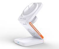 Chargeur magnétique sans fil portable de haute qualité 2025, multifonctionnel 3 en 1, design pliable pour montres intelligentes