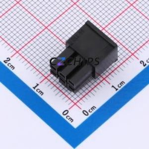 43025-6Y Housing (Wire-to-Board / Wire-to-Wire) P=3mm Connector ( Jack Structure: 2x3P )( Pitch: 3mm )( Row Spacing: 3mm ) - Product Image 2