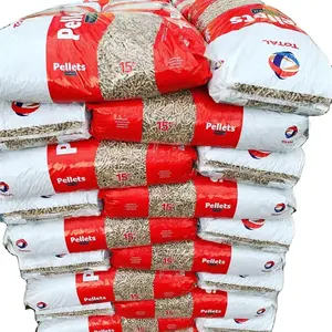 Vendita superiore fornitore di lettiere per Pellet di legno di grado europeo bruciatore combustibile 10% valore energetico 40 Kg Pellet di legno sfuso dalla turchia