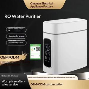 Purificador de Agua Doméstico de Plástico, 400G/600G/800G, Ósmosis Inversa <span class=keywords><strong>RO</strong></span>, Filtración de 4 Etapas, Agua Potable Directa - Product Image 3