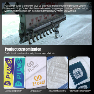 Bông <span class=keywords><strong>Jacquard</strong></span> hoa thêu mềm mại và rất thấm cho tắm khăn tắm & bồn tắm Thảm tắm khăn Set - Product Image 4