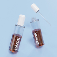 Flacon compte-gouttes en plastique de 120 ml avec bouton-poussoir 20/410