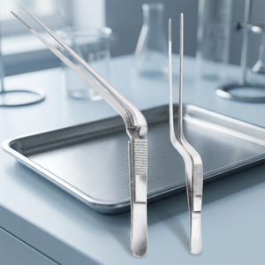 Pinces à pansements TROELTSCH, instrument chirurgical manuel en acier inoxydable, certifié CE Classe I, pour utilisation en chirurgie - Product Image 4
