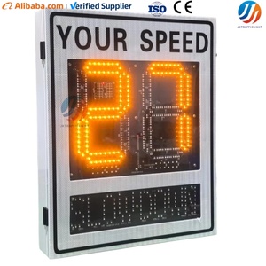Señal de Límite de Velocidad con <span class=keywords><strong>Radar</strong></span> Solar y Luz Estroboscópica, Señal de Velocidad con <span class=keywords><strong>Radar</strong></span> Directo de Fábrica - Product Image 1