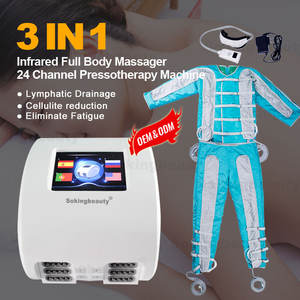 Pressoterapia 3 en 1 <span class=keywords><strong>Professionnel</strong></span> Pro Drainage Lymphatique Costume Compression Machine Corps Contouring Uk pour Corps Lymphoedème Vente - Product Image 2