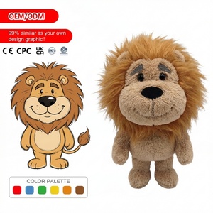 Produttore di Giocattoli di Peluche Personalizzati con MOQ Basso, Giocattoli di Peluche Morbidi Personalizzati a Forma di <span class=keywords><strong>Lupo</strong></span>, Coniglio, <span class=keywords><strong>Leone</strong></span> per Bambole e Regali di Compleanno - Product Image 3