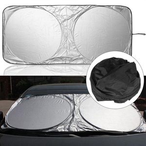 Factory Custom LOGO Parasol Car Front <b>Window</b> Cover Windshield Retractable Foldable Sun <b>Shade</b> Sunshade protection for Car - Product Image 3