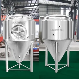 Diskon Besar 500L 1000L 15000L 2000L Peralatan Pembuat Bir Desain Kustom dengan Baja Tahan Karat SUS304 Tangki Fermenter