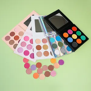Custom Your Own Brand Nude Eye Shadow Palette High Pigment Vegan Makeup Eyeshadow Palette Private Label