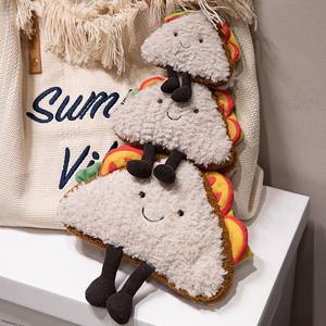 Wholesale Small <b>Cute</b> Sandwich Animal Plush Bear Stuffed Toy <b>Doll</b> Super Soft PP Cotton Washed Fabric Comfortable Custom Birthday - Product Image 4